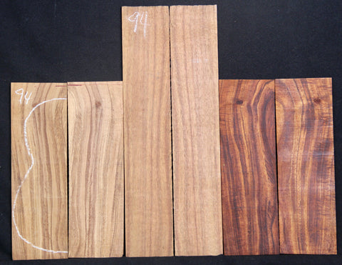 A Curly Koa Soprano Ukulele set #94