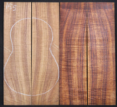 AAA Curly Koa Concert b/s Ukulele set #155