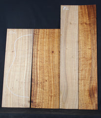 AAA Curly Koa Jumbo guitar set #702