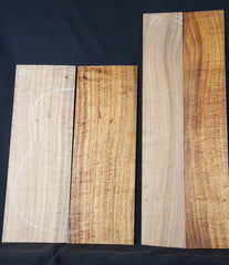 AAA Curly Koa Jumbo guitar set #701