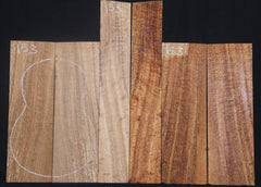 AAAA Curly Koa Tenor Ukulele set #153