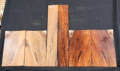 AAA Baritone Curly Koa Ukulele set # 386