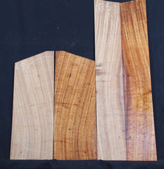 AAAA Curly Koa Jumbo guitar set #65