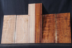 AAAA Curly Koa Tenor set #721