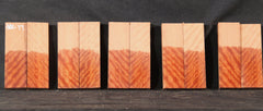 #17 Curly Robusta handle bookmatches