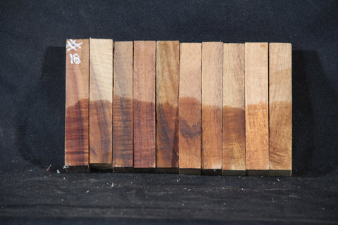 10 Koa pen blanks #18