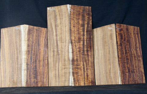 AAAA grade Curly Koa Baritone set #835