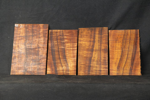 Curly Koa pieces #21