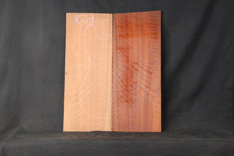 Koa carved top bookmatch
