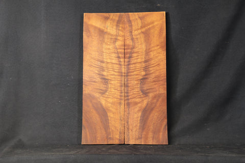 Curly Koa carved top