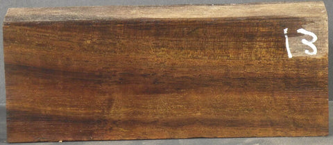 Stabilized Curly Koa Knife Scale #13