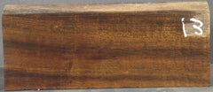 Stabilized Curly Koa Knife Scale #13