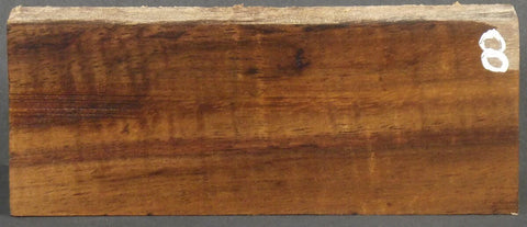 Stabilized Curly Koa Knife scales #8