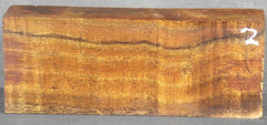 Stabilized Curly Koa Knife scale #2