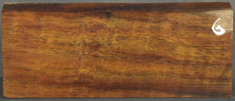Stabilized Curly Koa Knife scales #6
