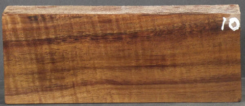 Stabilized Curly Koa Knife scale #10