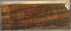 Stabilized Curly Koa Knife scales #9