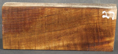 Stabilized Curly Koa knife scale #27